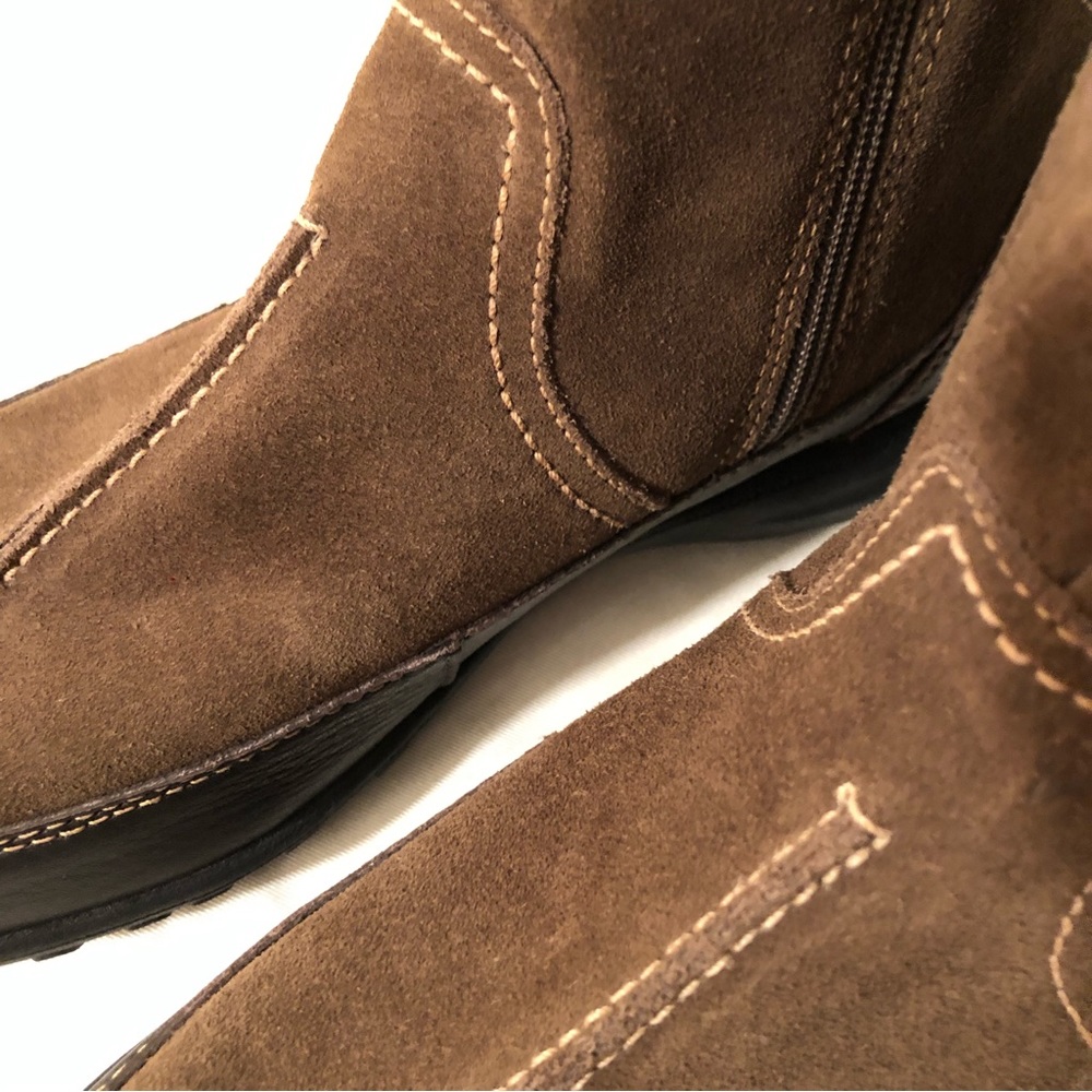 Womens Clarks Leather Boots - Picture 7 of 16